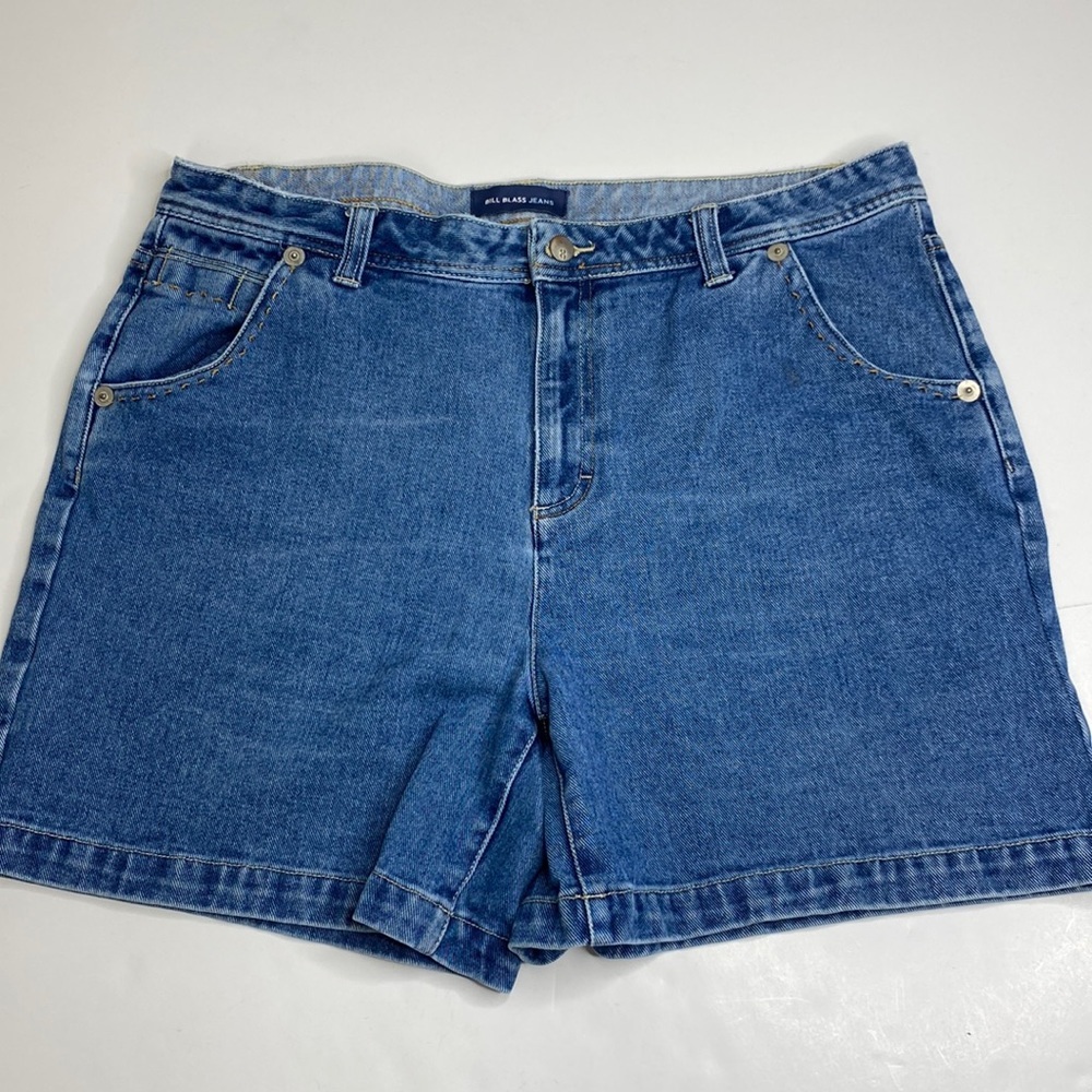 Vintage BILL BLASS JEANS Hi-rise Denim Shorts size 16